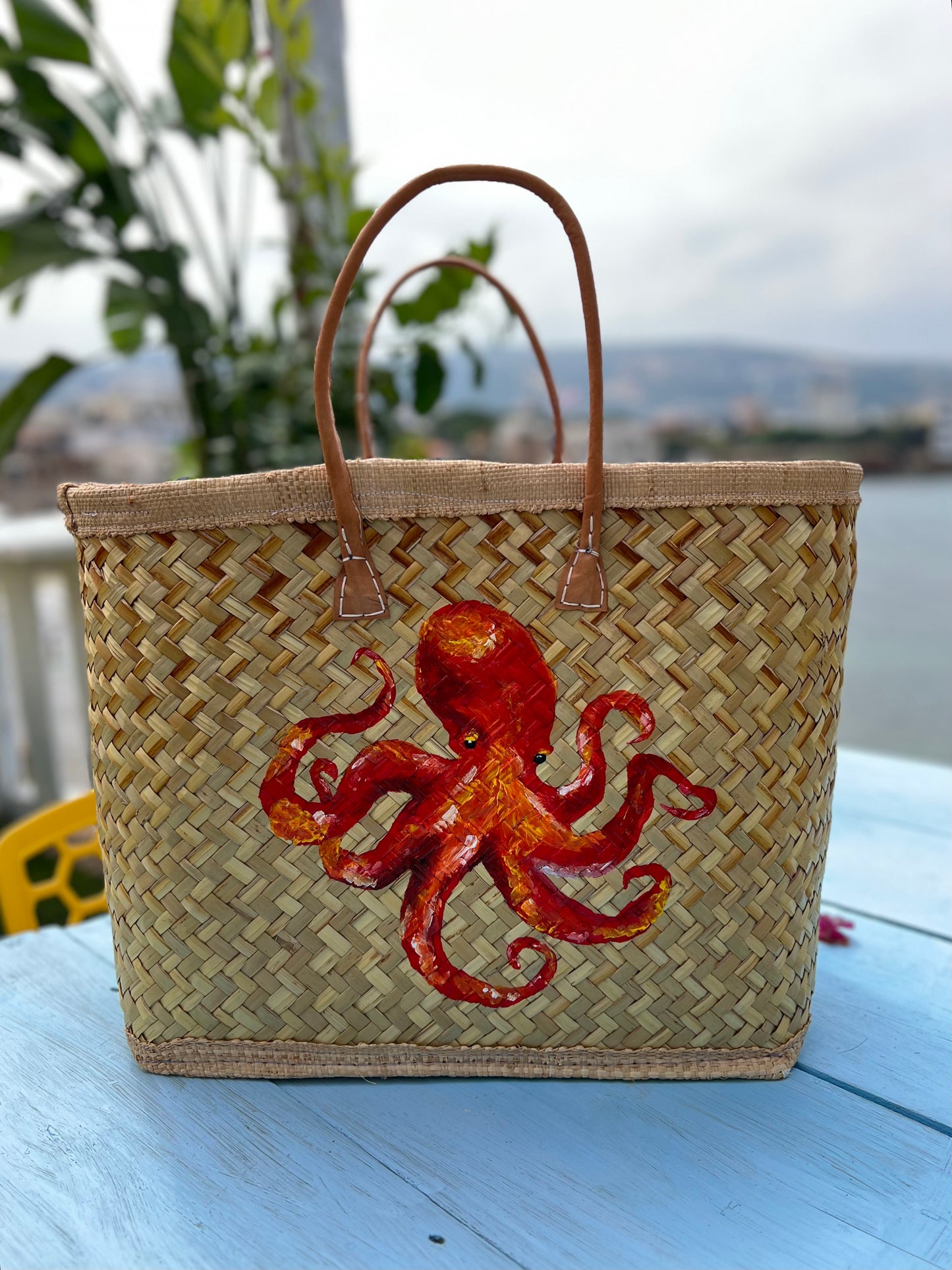 Octopus beach bag