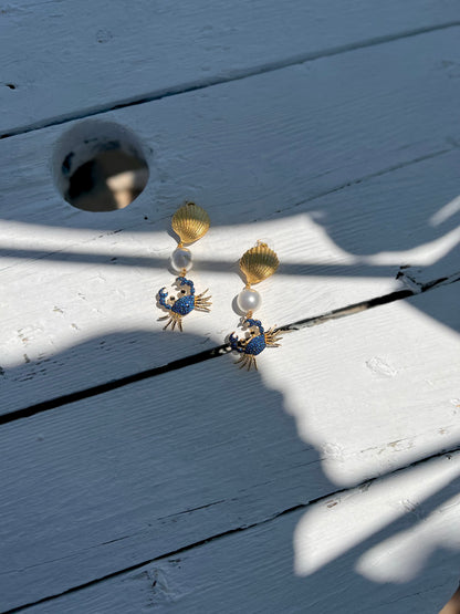 Crab earring