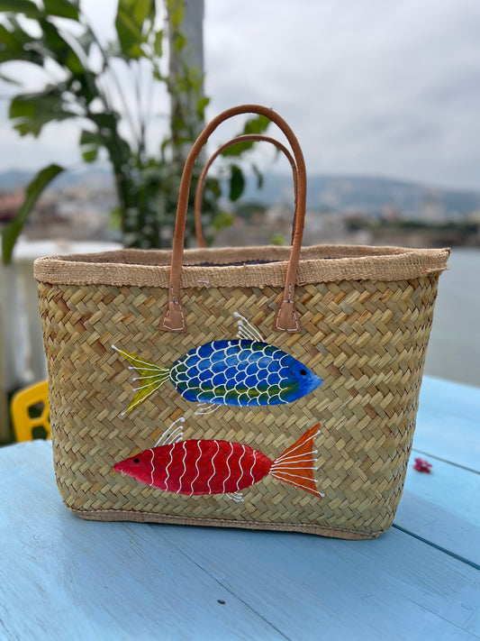 Fish beach bag
