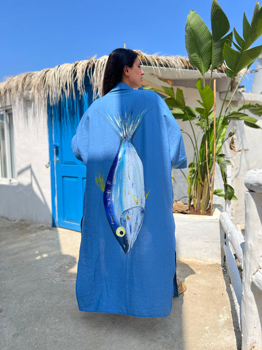 Tuna fish kimono
