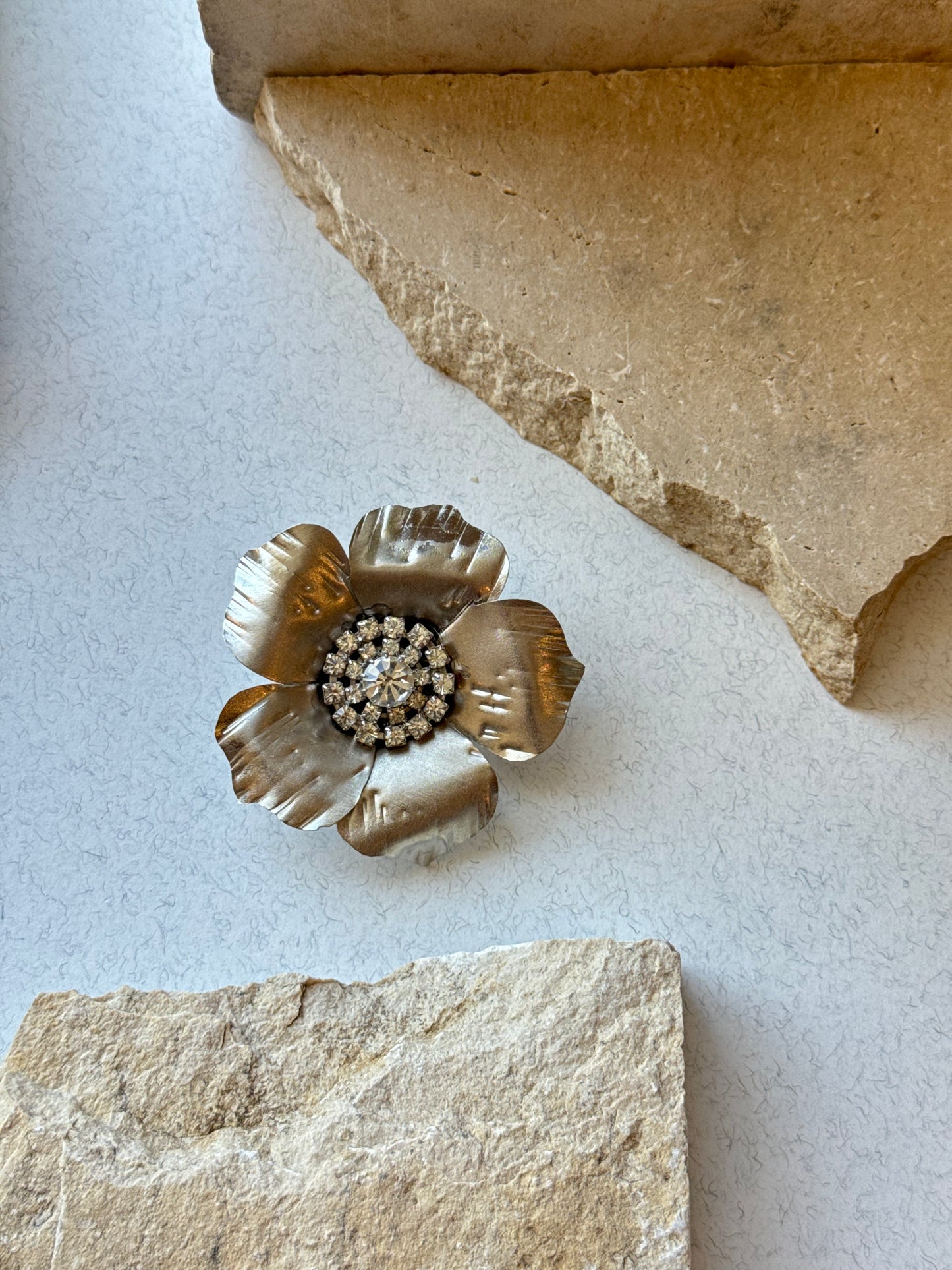 Flower brooch